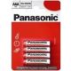 PANASONIC Baterije R03RZ/4BP - 4× AAA Zinc Carbon - 0235016