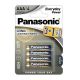 PANASONIC Baterije LR03EPS/4BP-AAA Alkaline Every, 4 kom - 02390737