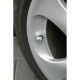 LAMPA ACCESSORIES Kapice ventila hrom-crne kockice 4kom - 02464