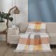 DEKOR DOM Ćebe ACRYLIC PLUS 150x200 - 24106-A - Orange Square - 024956