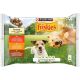 FRISKIES Vlažna hrana za pse govedina, piletina i jagnjetina 4x85g - 8445290752017