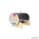 EZIO Inox bačva 35 L horizontalna za rakiju - sa slavinom - 037695