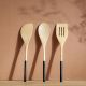 DEKOR DOM Kuhinjski set 3/1 Bamboo, crna - 039050