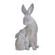 DEKOR DOM Uskršnja dekoracija RABBIT MOTHER WITH CHILD 28cm 10026998 - EP2880372