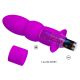 Ljubičasti analni vibrator 10 režima vibracije - 040091