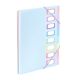 VIQUEL PVC Organiser sa 8 pregrada i gumicom Rainbow Pastel - 04CK34
