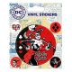 PYRAMID INTERNATIONAL Harley Quinn (Retro) Stickers - 051925