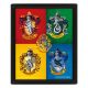PYRAMID INTERNATIONAL Harry Potter (Colourful Crests) - Framed - 051926
