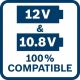 BOSCH Akumulatorske makaze za lim GSC 12V-13, 2x2.0Ah - 0601926108