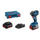BOSCH Aku udarni odvrtač GDR 18V-200 sa 2 x 4,0 Ah Li-ion , brzi punjač - 06019J2107