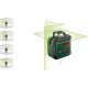 BOSCH Samonivelišući laser za linije sa zelenim zrakom AdvancedLevel 360, 3 linije - 0603663B03
