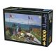 D-TOYS Puzzle Claude Monet Garden at Sainte Adresse - 1.000 delova - 07-67548-07