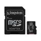KINGSTON MICRO SD 64GB+SD adapter SDCS2/64GB - KAR00543