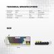 FANTECH Tastatura Mehanicka Gaming MK877S RGB Atom 87S Mori plava (taro switch) - EP3135210