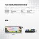 FANTECH Tastatura Mehanicka Gaming MK874V2 RGB Atom 63 Mori plava (rosie switch) - EP3169511
