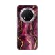 Maska za Honor Magic 7 Lite Burgundy Silikonska Print - 8021119