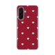 Maska za Samsung A366B Galaxy A36 5G Burgundy Hearts Silikonska Print Skin - EP2811220