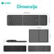Tastatura Coteci 65 Fold crna - EP2754294