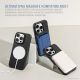 Torbica Magsafe Kevlar za iPhone 13 6.1 siva - 220702