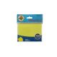MILA Samolepljivi stiker 100/1 neon zuti 76x101mm - 10-0800