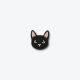 CROCS Bedž black cat U - 10009453