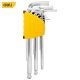 DELI Set dugih imbus ključeva sa kuglicom 1,5-10mm, 9kom edl3088 - 1001333