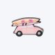 Crocs Bedž malibu beach car U - 10013374