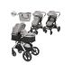 LORELLI Kolica za bebe Viola - Opaline grey + adapter - 10021812302A