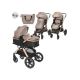 LORELLI Kolica za bebe Viola - Pearl beige + adapteri - 10021812303A