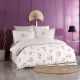 HOBBY Posteljina 200x220cm Poplin double Martha Bej - 1002_MB