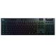 LOGITECH Bežična gejmerska tastatura G915 Lightspeed RGB Tactile Carbon - 100485