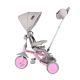 LORELLI Tricikl Lucky crew - Grey&pink - 10050610022
