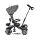 LORELLI Tricikl Freccia, crna/siva - 10050670001