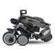 LORELLI Tricikl Freccia, crna/siva - 10050670001