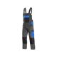 CANIS Radne pantalone na tregere Phoenix Cronos, siva/plava - 55112-1