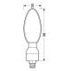 LAMPA Migavci kinesis carbon - 10078LAM001