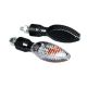 LAMPA Migavci kinesis carbon - 10078LAM001