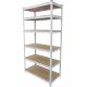 Metalna Montažna Polica 200x100x50 6x70kg Bela - 1007-1-1