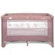LORELLI Prenosivi krevetac za bebe na 2 nivoa Carina, roze - 10080672606