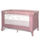 LORELLI Prenosivi krevetac za bebe na 2 nivoa Carina, roze - 10080672606