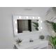 DURA Ogledalo za Šminkanje sa Ramom 100x60 sa 8 LED sijalica MakeUp Mirror Kozmetičko Frizer - DURA1302