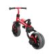 YVOLUTION Tricikl -guralica bicikl YVelo Flippa - crveno crni - 101186-1
