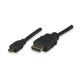 E-GREEN Kabl HDMI (M)-HDMI Micro D (M) 1.5m, crna - 44143-1-1