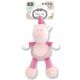 LORELLI Muzička plišana igračka za bebe Unicorn, pink - 10191440007