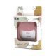 LORELLI SILIKONSKA GLODALICA ZA BEBE PANDA NATURAL - DEEP PINK - EP2740466