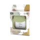 LORELLI SILIKONSKA GLODALICA ZA BEBE PANDA NATURAL - FRESH GREEN - EP2740463