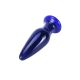 Stakleni analni dildo sa vibracijom Shining Vibrating Glass Plug - 10216-1
