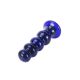 Stakleni analni dildo sa vibracijom Radiant Vibrating Glass Plug - 10217