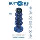 Stakleni analni dildo sa vibracijom Radiant Vibrating Glass Plug - 10217