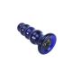 Stakleni analni dildo sa vibracijom Radiant Vibrating Glass Plug - 10217